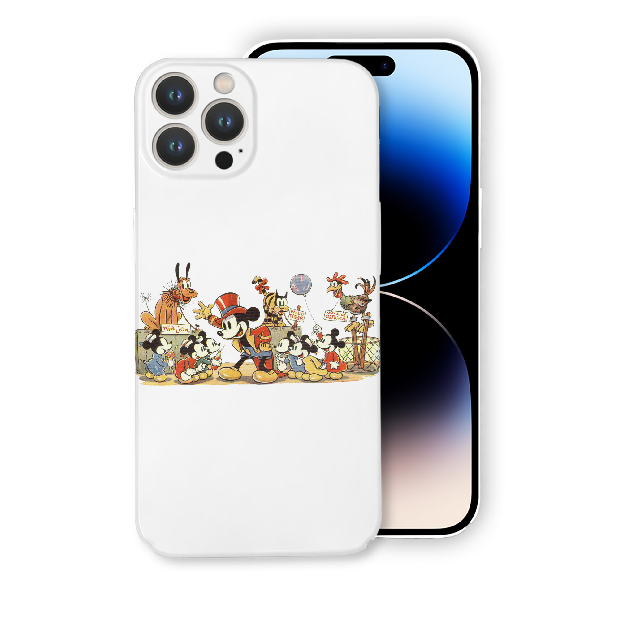 （画像用） ミッキーマウス Mickey Mouse 【iPhone 14シリーズ対応】ハードケース